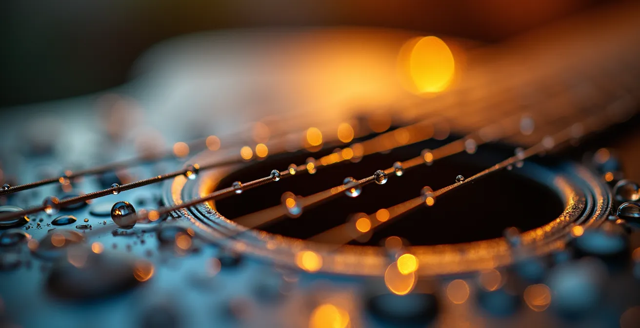 Abstract representation of daily practice timing with morning and evening light cycles